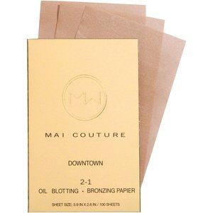 Mai Couture Oil Blotting/Bronzing Paper - Downtown